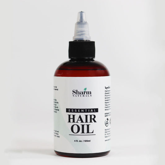 Handmade oil with 20+ ingredients to reduce breakage and support healthy hair growth